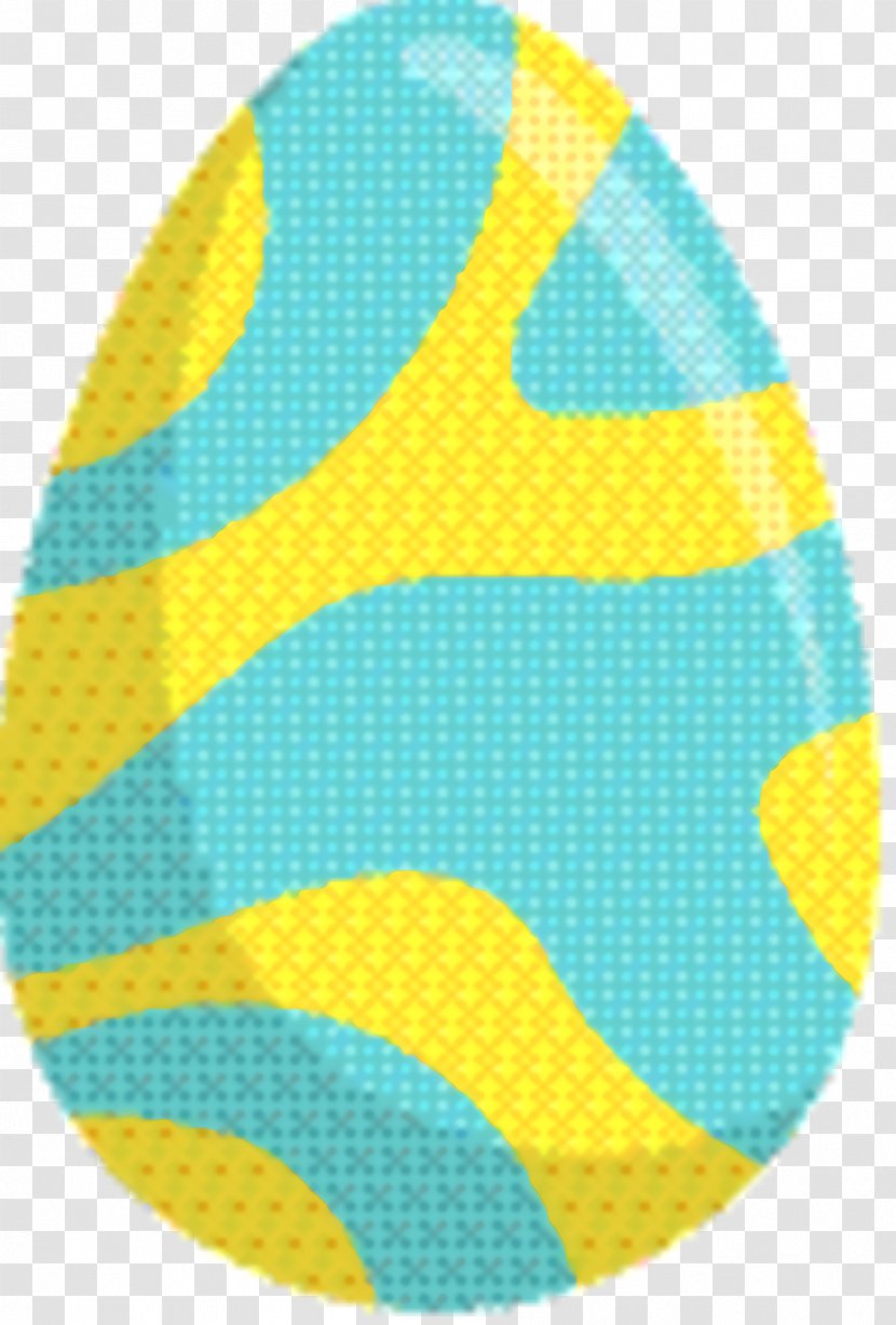 Easter Egg Background - Turquoise Transparent PNG