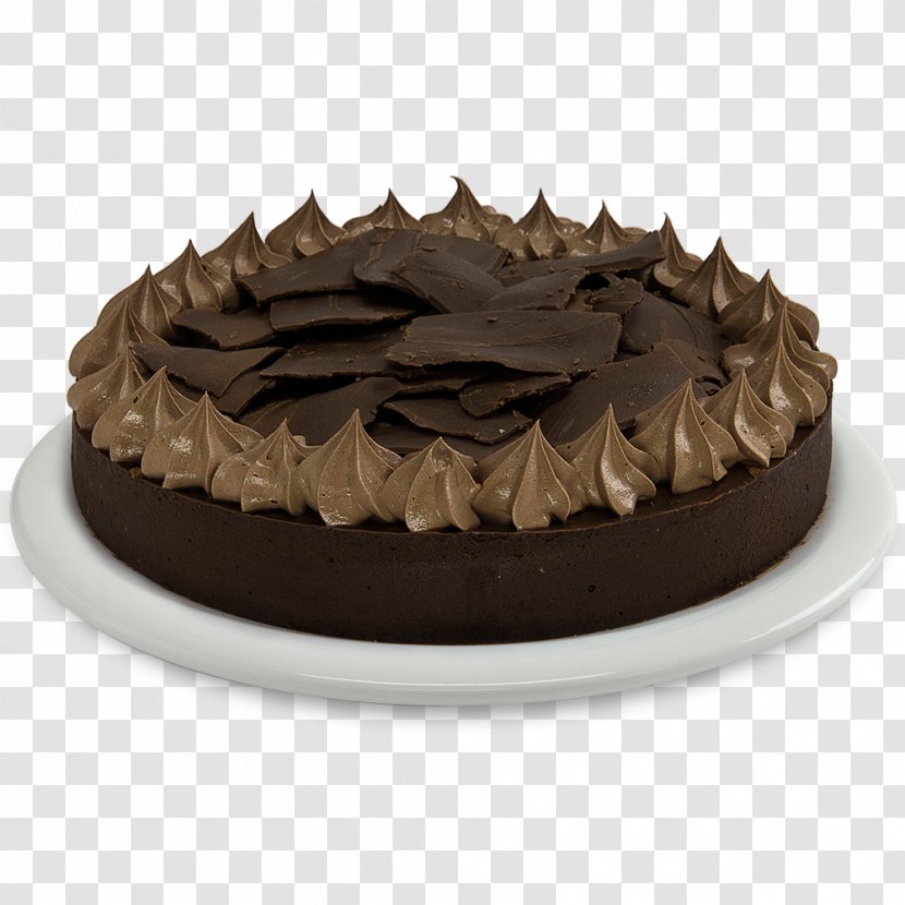 Flourless Chocolate Cake Sachertorte Truffle Ganache - Burguer Transparent PNG