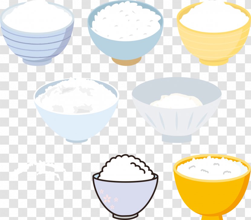 Chawan Food Rice Clip Art - Mixing Bowl Transparent PNG