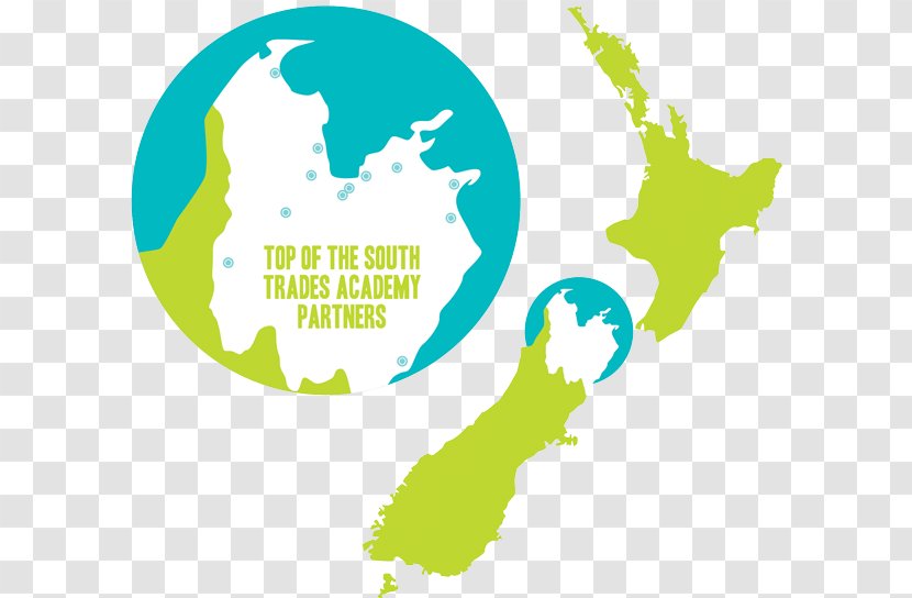 Dunedin Multidisciplinary Health And Development Study Map Learning World - Green Transparent PNG