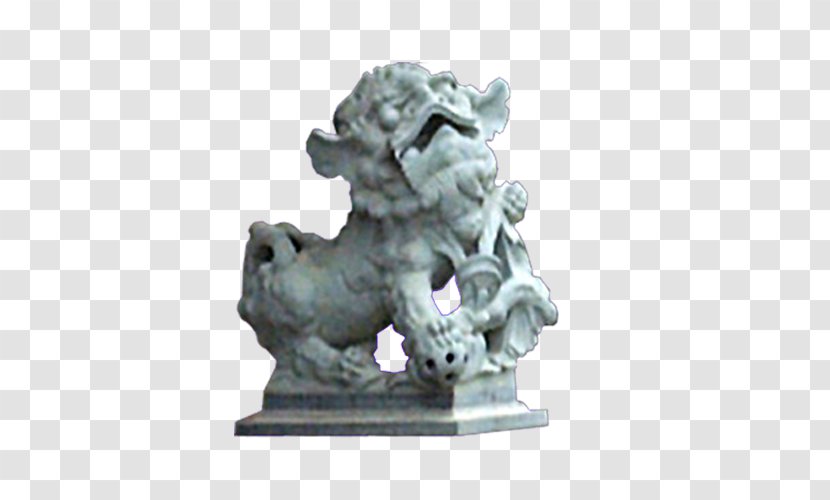 Lion Stone Sculpture - Figurine - Lions Like The Picture Transparent PNG