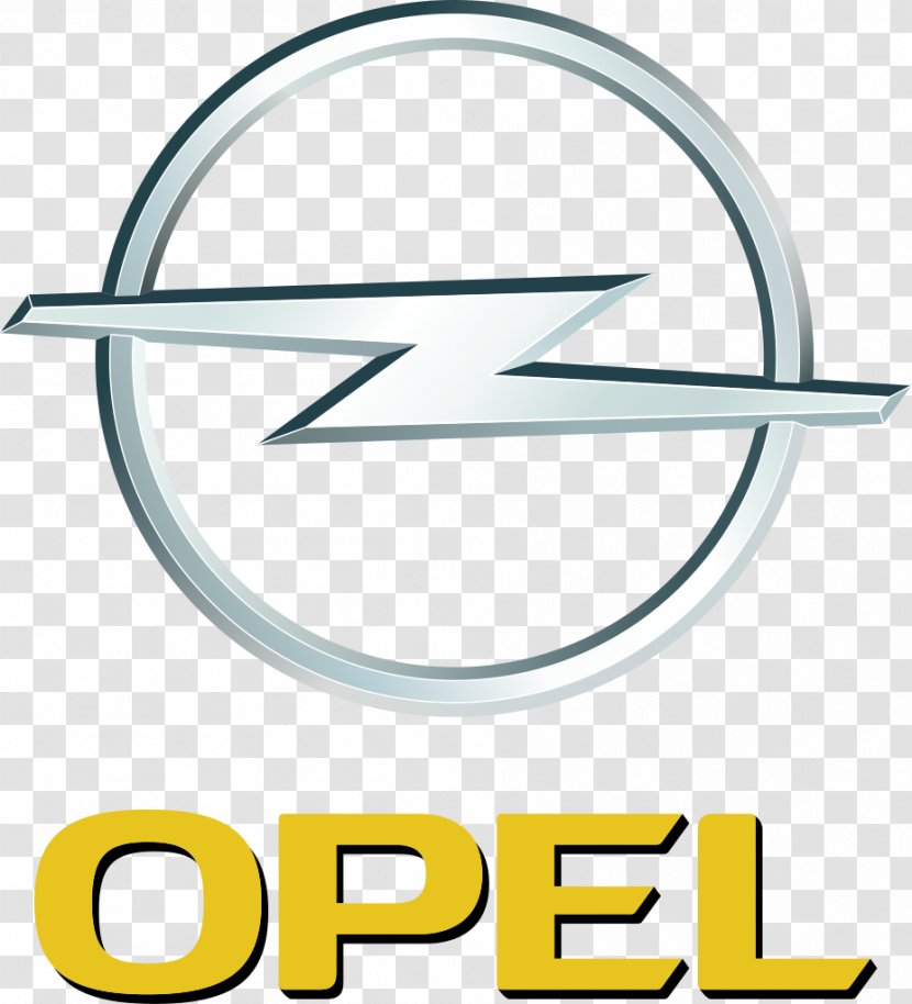 Opel Astra Car Logo GT - Yellow - 老虎logo Transparent PNG