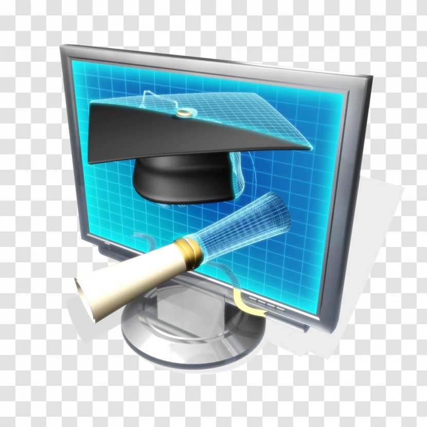 College Online Degree Educational Technology University - Computer Monitor Accessory - Scientist Transparent PNG
