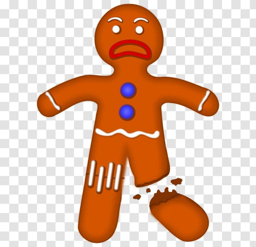 The Gingerbread Man Clip Art Vector Graphics - Symbol Transparent PNG