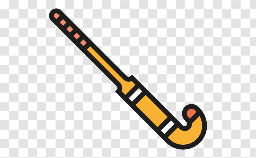 Field Hockey Stick Ice Icon - Yellow Transparent PNG