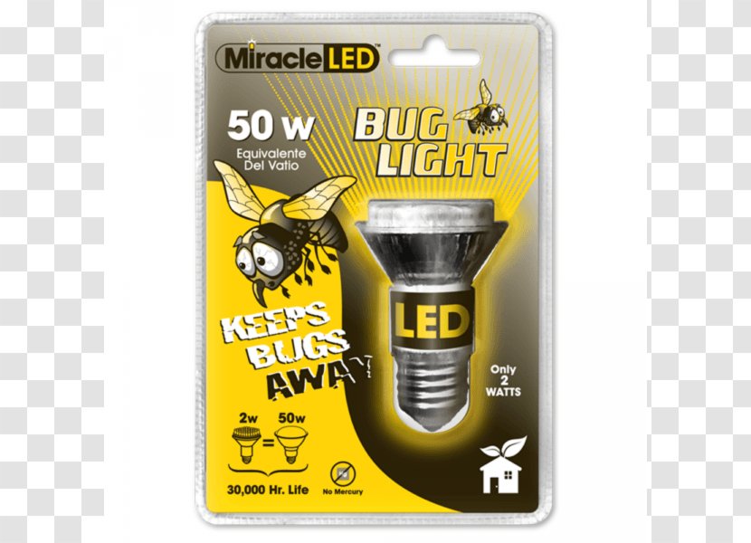 Incandescent Light Bulb LED Lamp Light-emitting Diode Compact Fluorescent - Bugs In Garden Transparent PNG