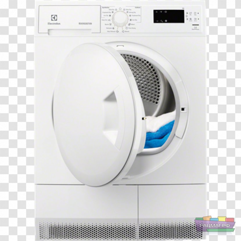 Clothes Dryer Washing Machines Condensation Drying Home Appliance - Major - Condenser Transparent PNG