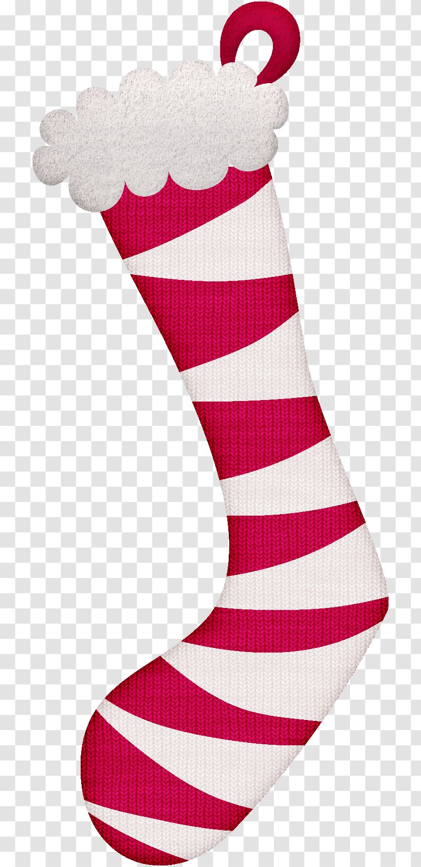Christmas Stockings Sock - La - Pink Transparent PNG