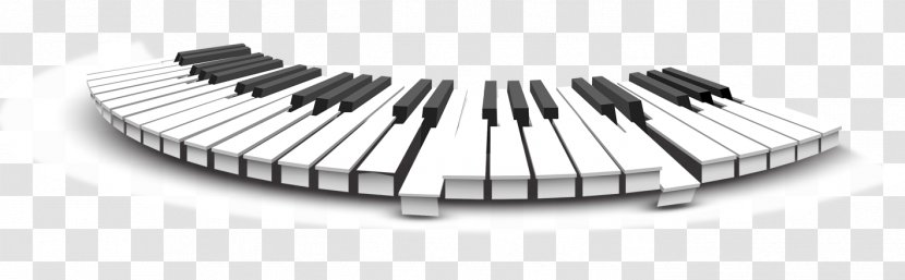 Electric Piano Musical Keyboard Digital - Cartoon - Elements Transparent PNG