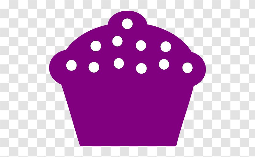 Cupcake Muffin Frosting & Icing Clip Art - Purple - Cake Transparent PNG