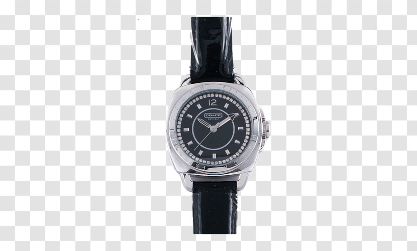 Watch Clock Longines Chronograph Customer Service - COACH Fashion Leisure Ms. Quartz Transparent PNG