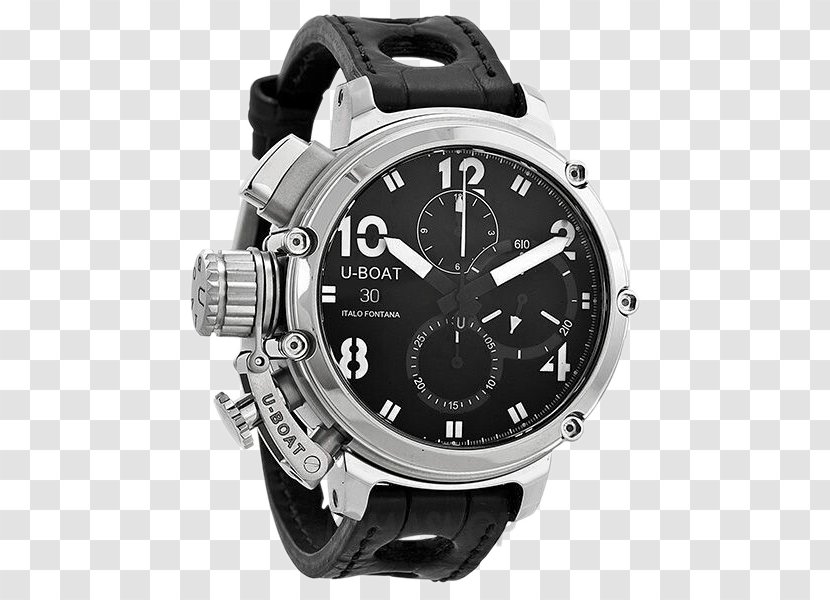 Automatic Watch Strap Chronograph Clock - Analog Transparent PNG