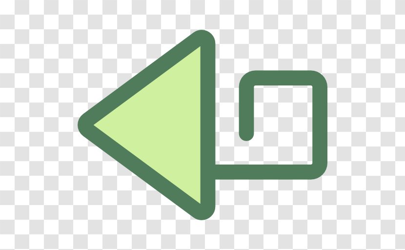 Green Arrow Button User Interface - Arrowhead Transparent PNG