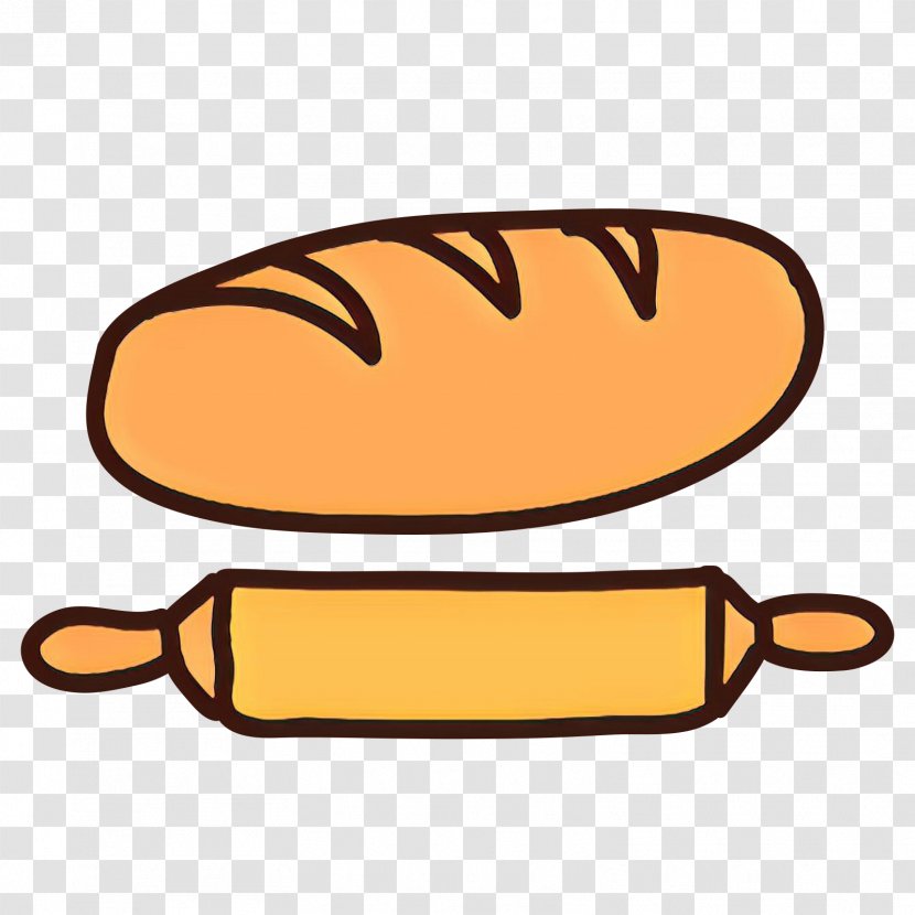 Drawing Yellow - Rolling Pins - American Food Fast Transparent PNG