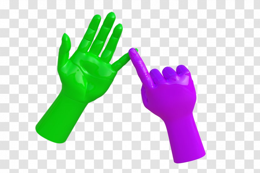 Thumb Hand Model Glove - Patent Pending Transparent PNG