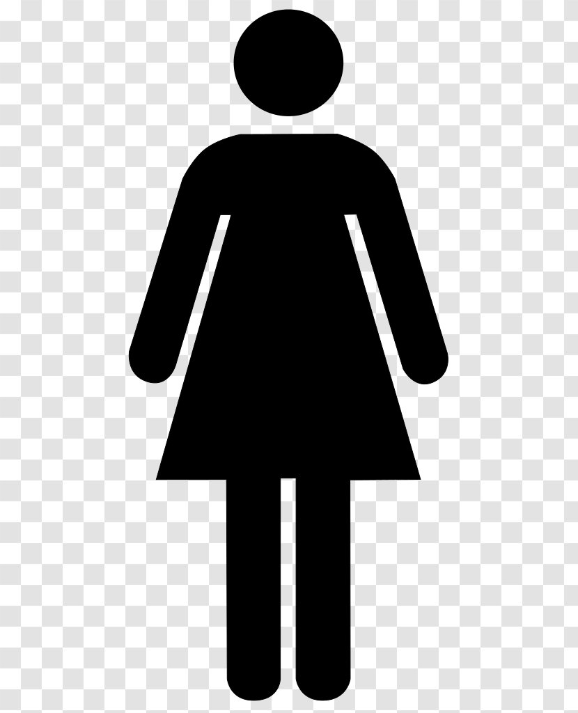 Bathroom Public Toilet Woman Female - Outerwear - Fat Man Transparent PNG
