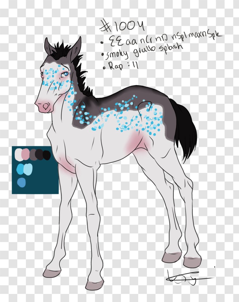 Mule Foal Stallion Mustang Colt - Horse Transparent PNG