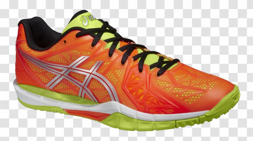 Asics GEL-FIREBLAST 2 Sports Shoes GEL FIREBLAST Indoor Men's - Basketball Shoe - Yellow Wedge Tennis For Women Transparent PNG