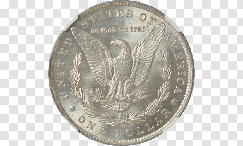 Dollar Coin Quarter Morgan United States - Silver Eucalyptus Transparent PNG