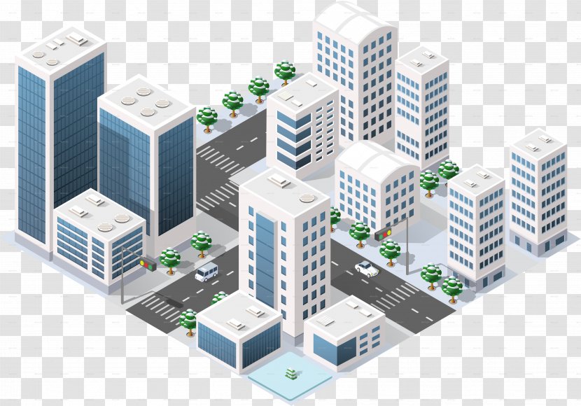Building Road City - Zipper Isolated Transparent PNG