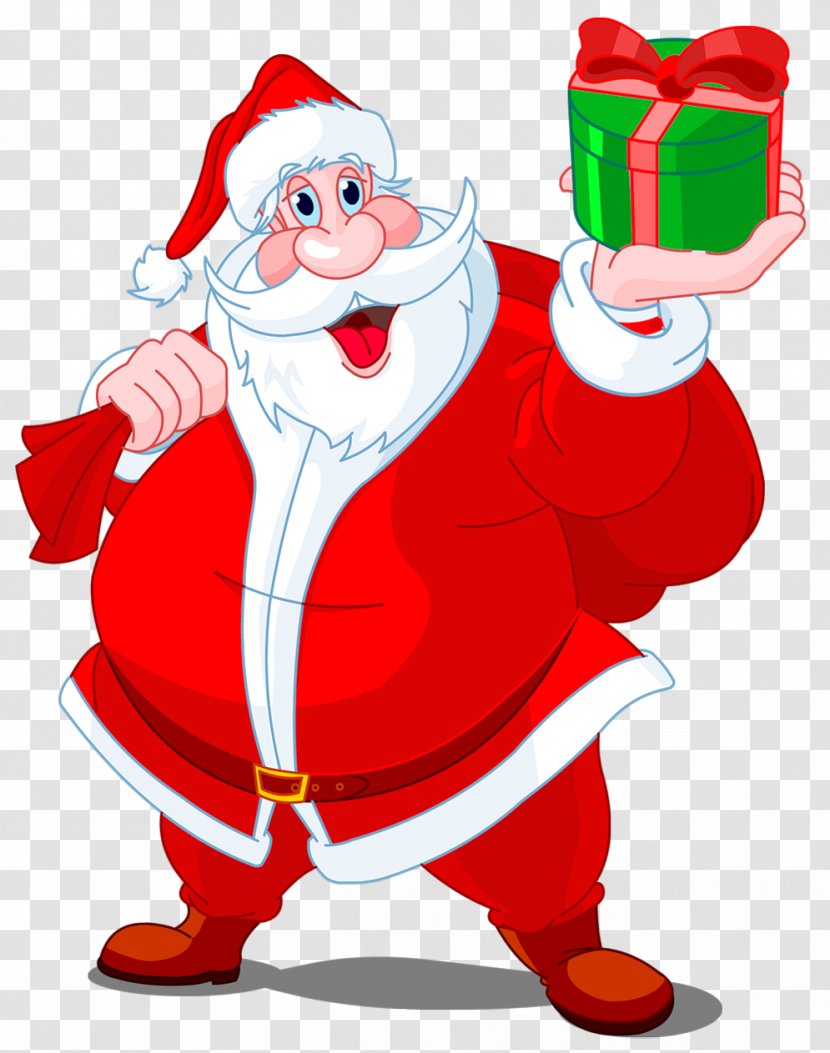 Mrs. Claus Santa Christmas Gift Clip Art - Clause Transparent PNG