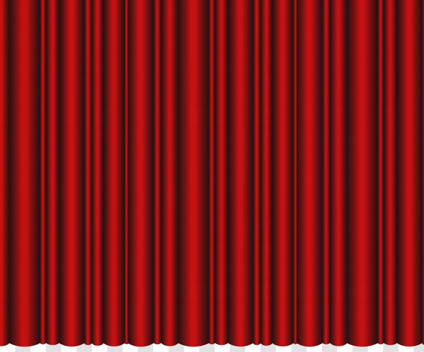 Window Curtains Close Theater Drapes And Stage Clip Art - Treatment Transparent PNG