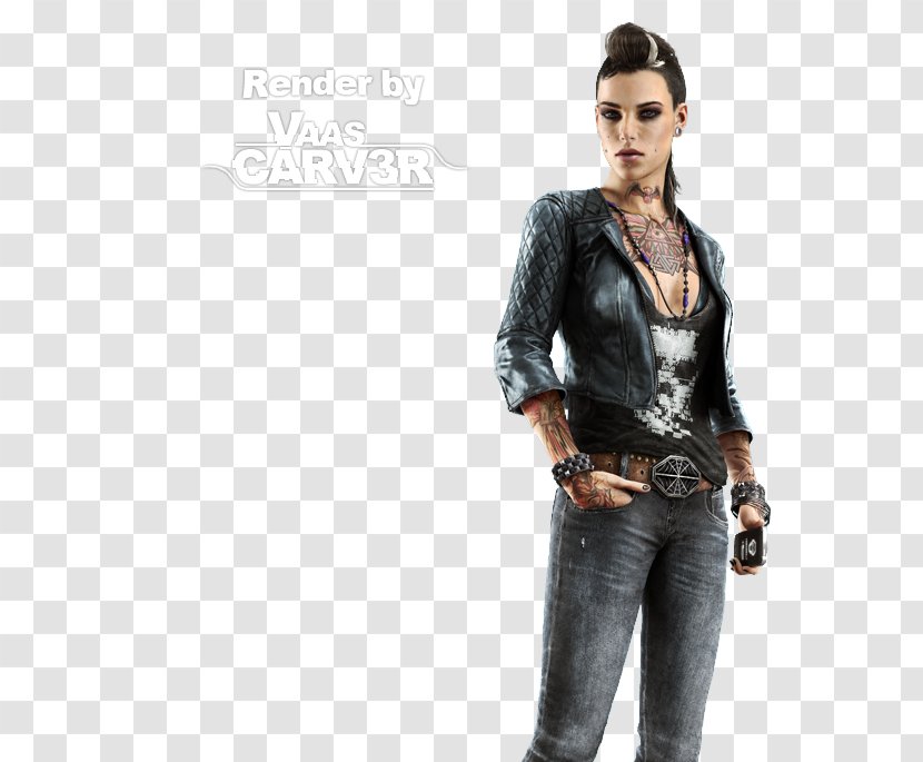 Watch Dogs 2 Leather Jacket Costume Cosplay - Art Transparent PNG