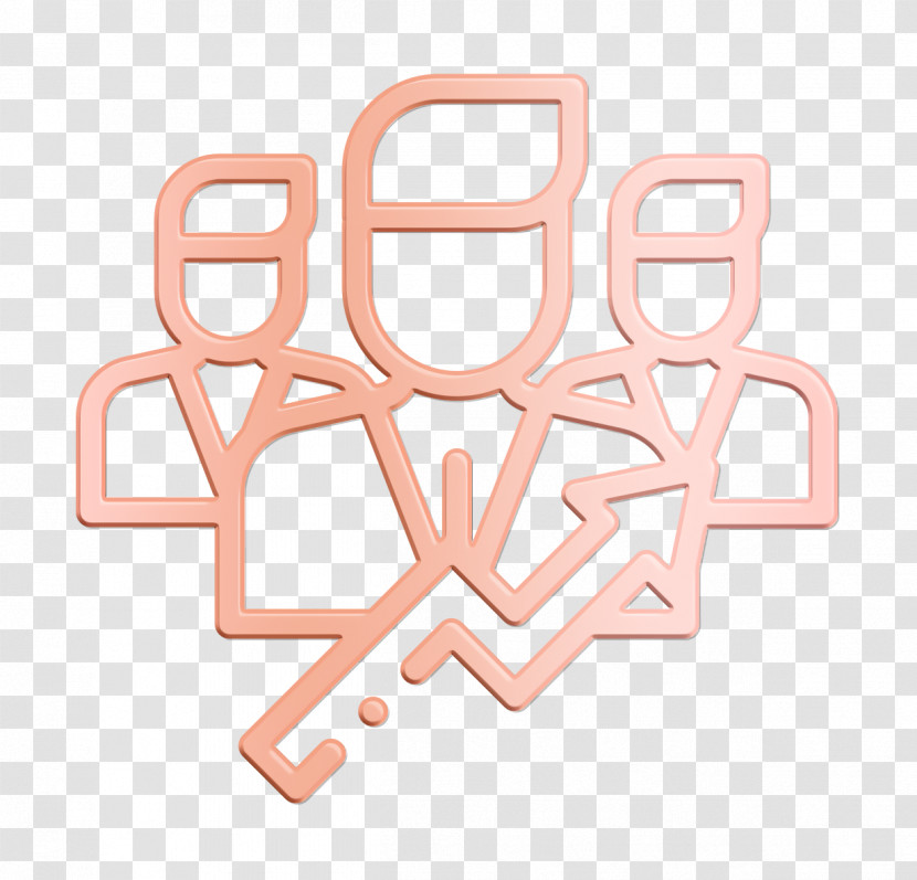 Businessman Icon Growth Icon Job Promotion Icon Transparent PNG