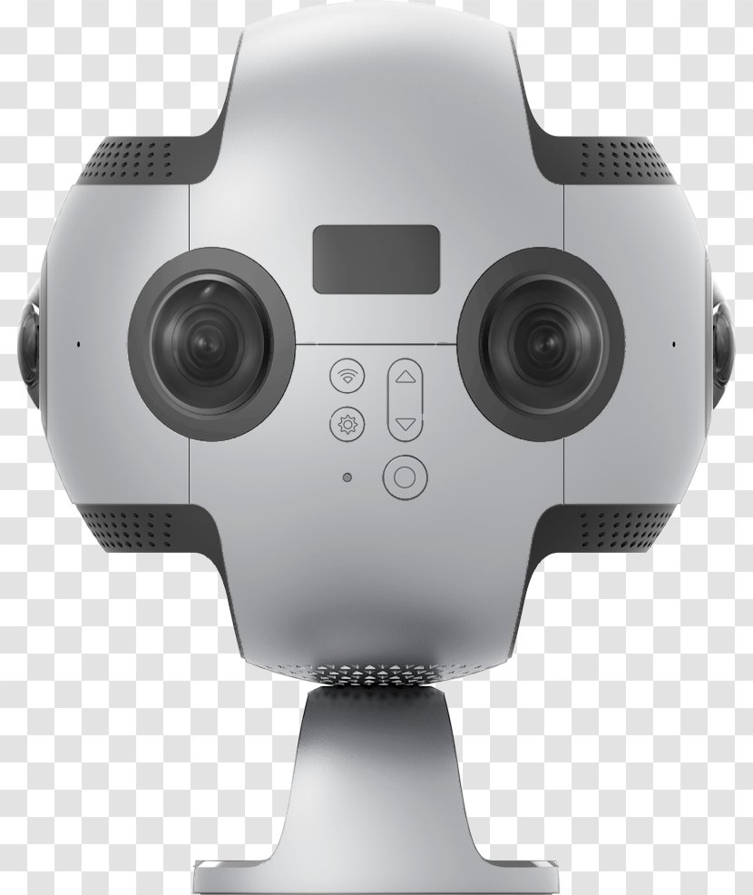 Camera Lens Insta360 360 Pro 8K VR Black Omnidirectional 360-vision 360° Transparent PNG