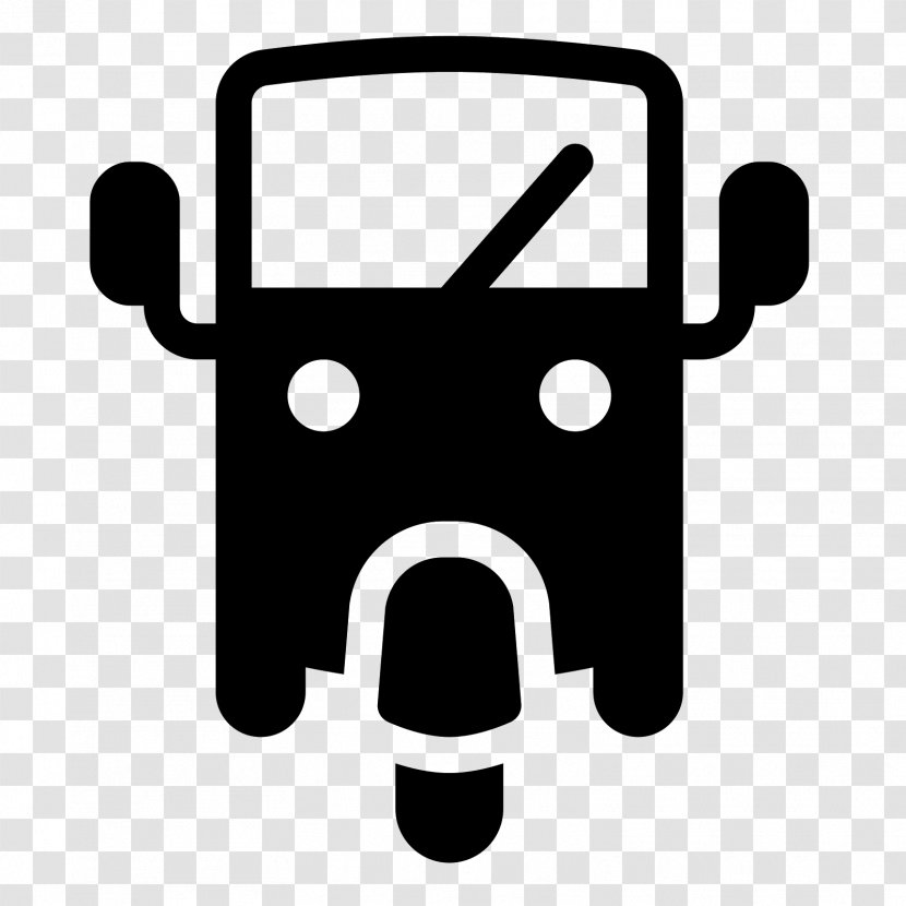Car Font - Snout - Auto Rickshaw Transparent PNG