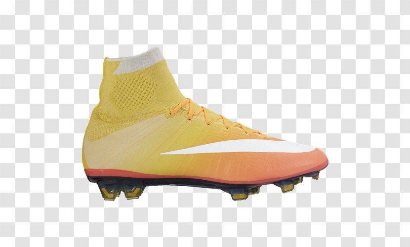 Football Boot Nike Mercurial Vapor Cleat Shoe - Yellow - Field Lawn Transparent PNG