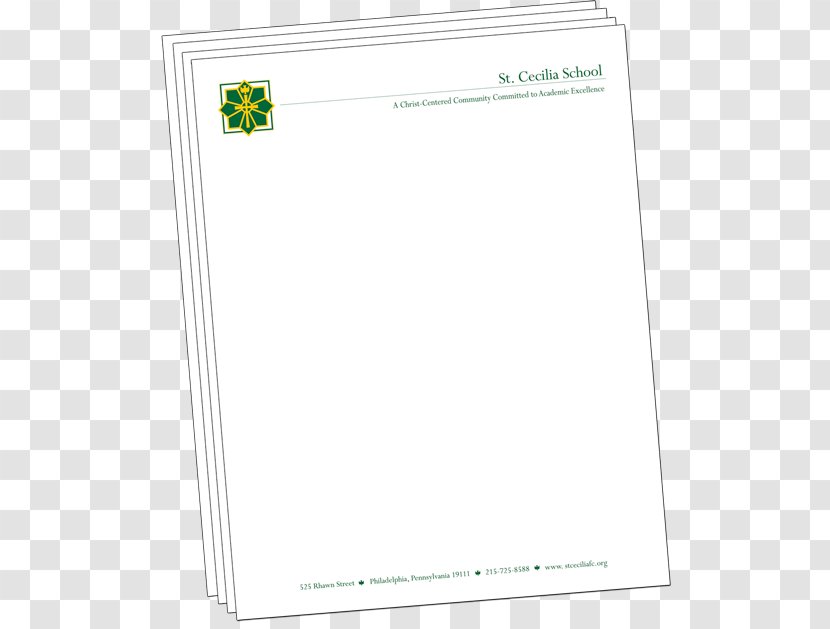 Paper Area Material Rectangle - Office Letterhead Transparent PNG