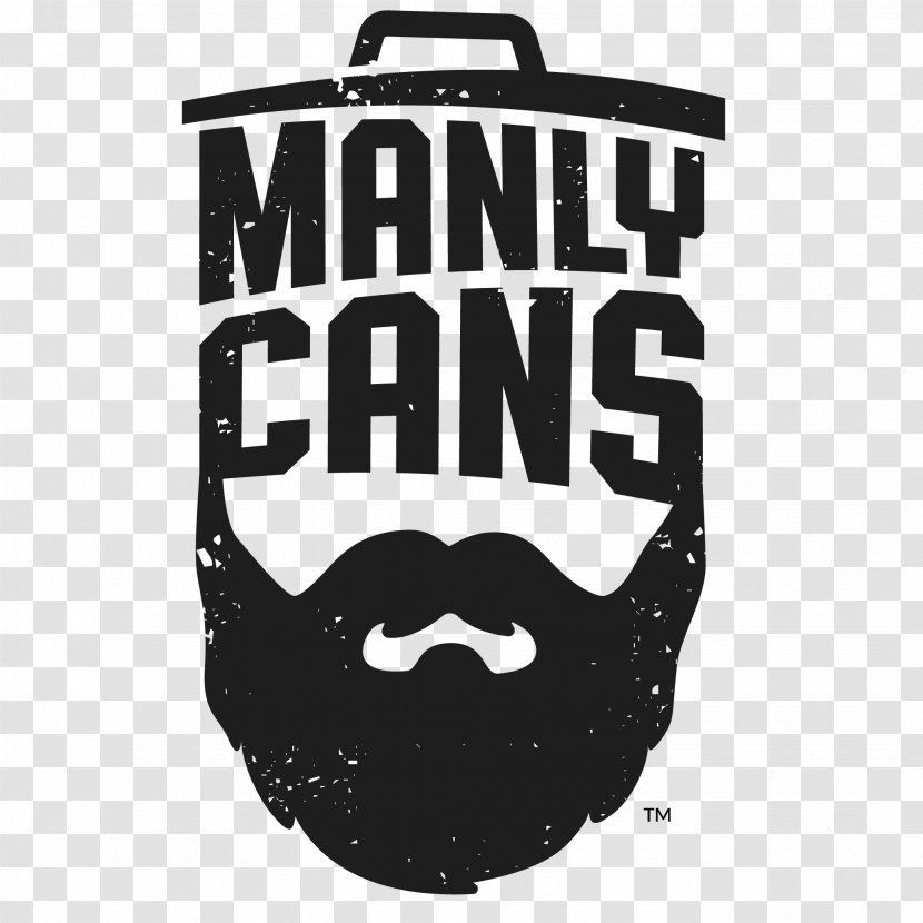 Manly Cans Logo Packaging And Labeling Reuse - Gift - Shopkeeper Transparent PNG