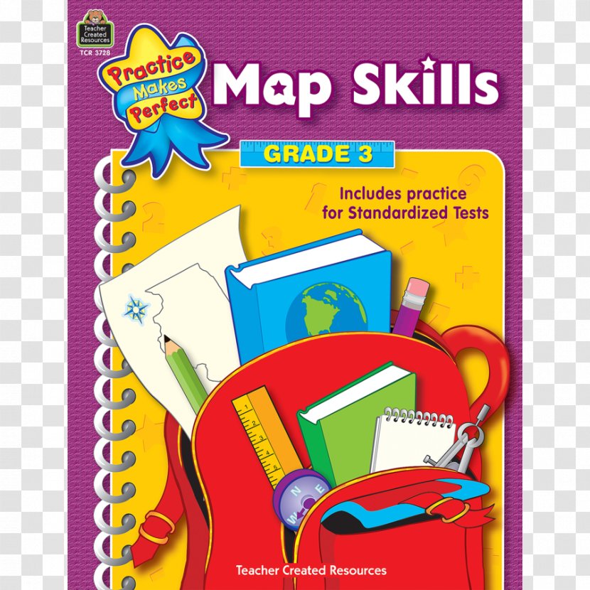 Map Skills Grade 2 Teacher Grading In Education Workbook Sixth Transparent PNG