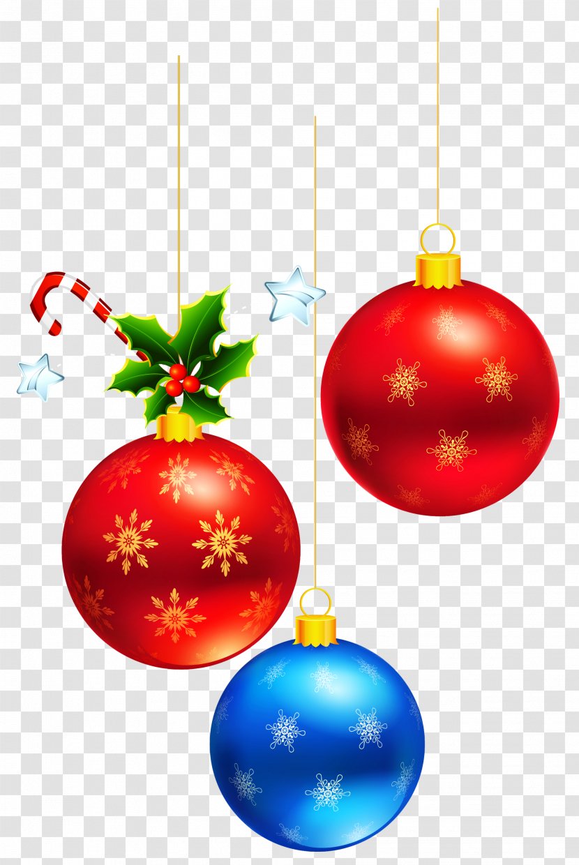 Christmas Ornament Decoration Tree Clip Art - Lights - Transparent Deco Ornaments Clipart Transparent PNG