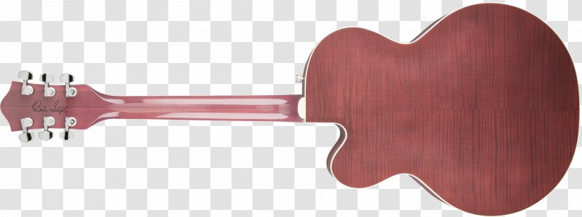 Electric Guitar Gretsch Semi-acoustic Flame Maple - Frame Transparent PNG