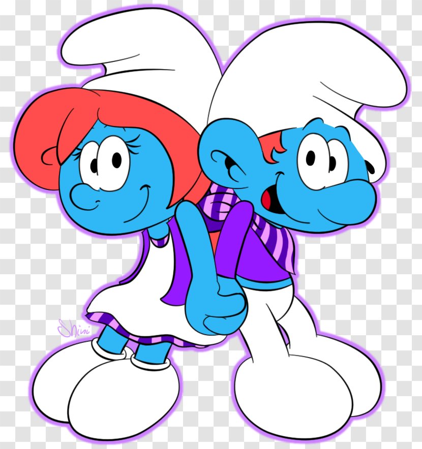 The Smurfette Smurfs Baby Smurf YouTube - Flower Transparent PNG