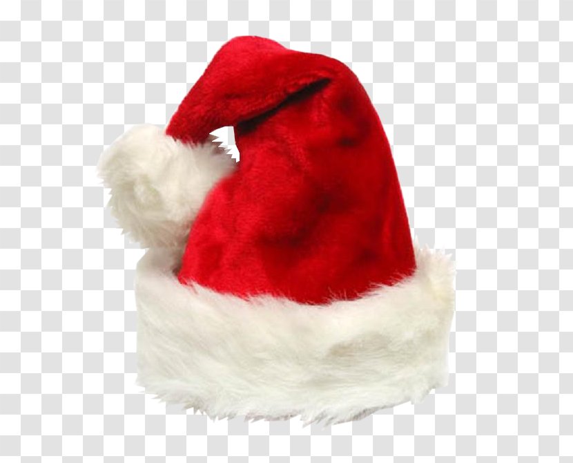 Santa Claus Suit Christmas Hat - Fur Transparent PNG