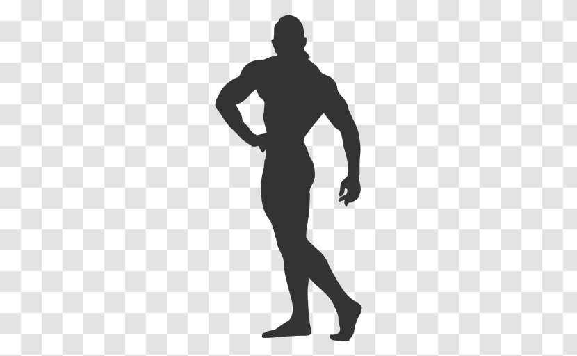 Silhouette Bodybuilding Clip Art - Human Leg Transparent PNG