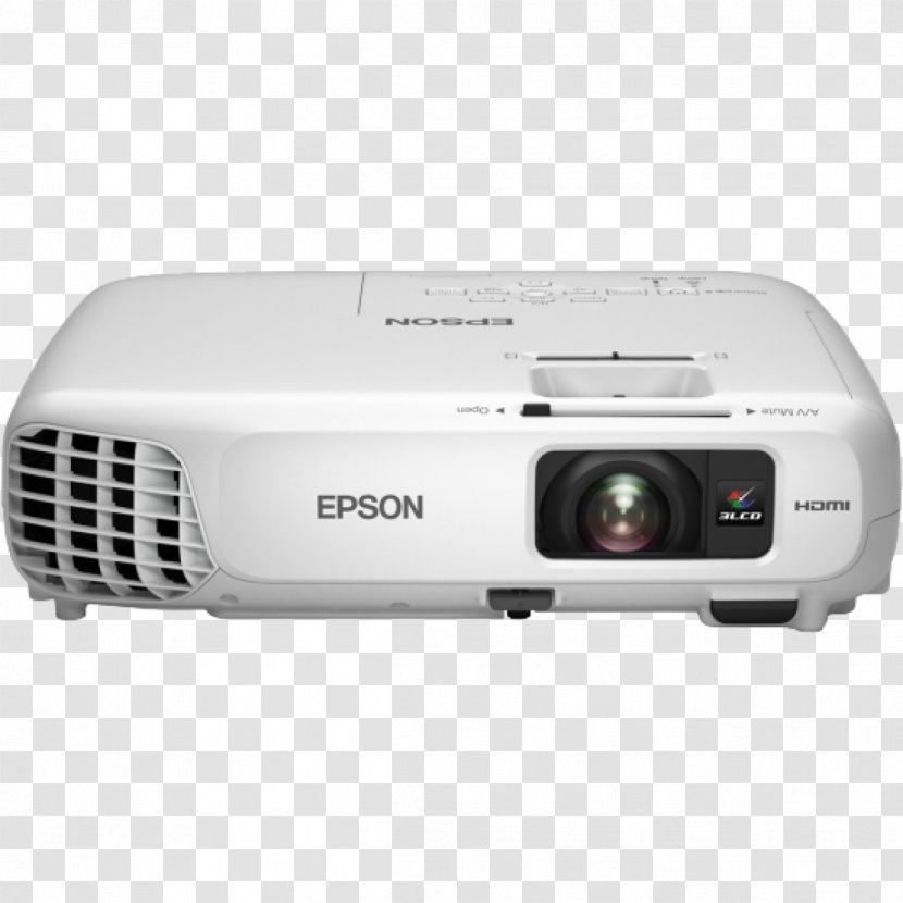 Multimedia Projectors Epson 3LCD XGA - Presentation - Projector Transparent PNG