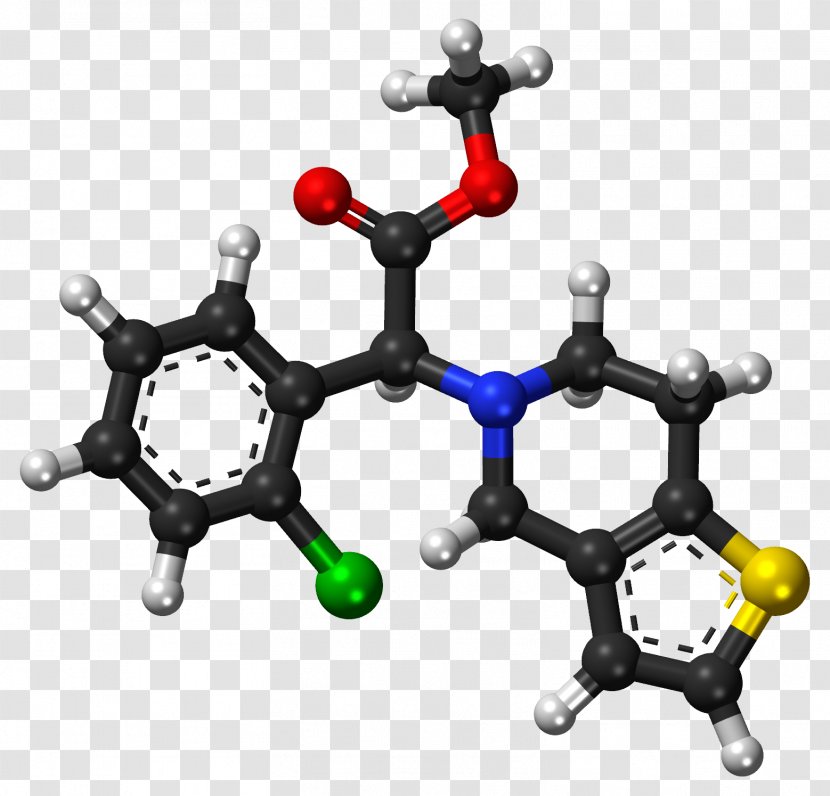 Ball-and-stick Model Apixaban Molecule Clopidogrel Direct Xa Inhibitor - Yangjiajiang Transparent PNG