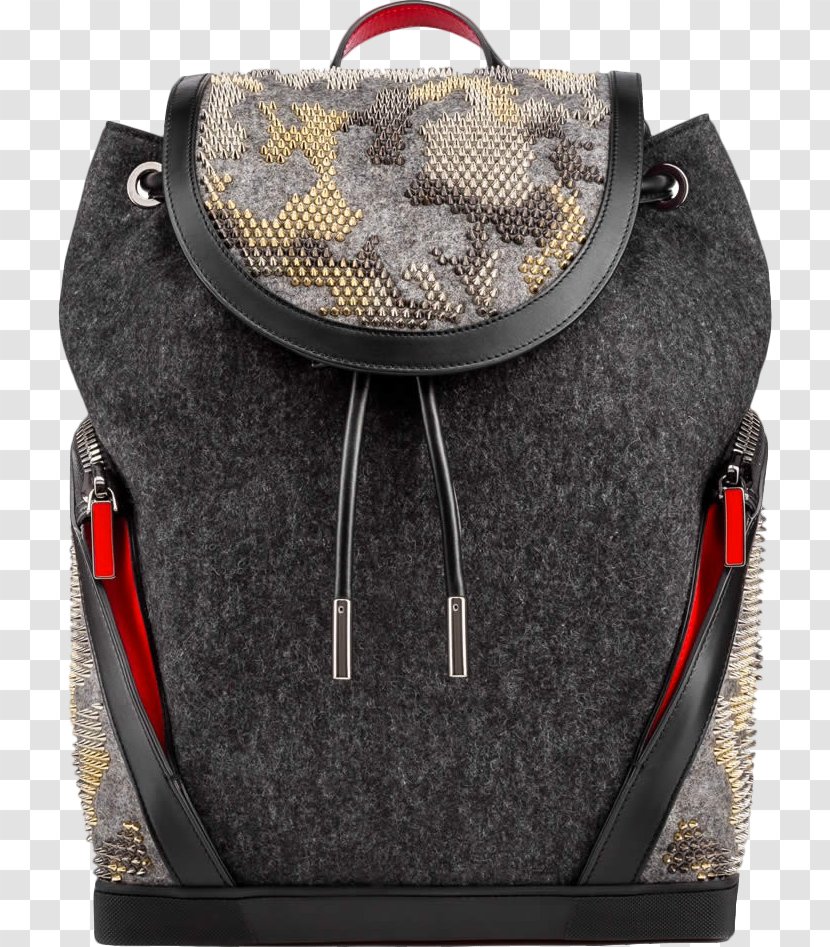 Backpack Handbag Pocket Zipper - Luggage Bags - Louboutin Transparent PNG
