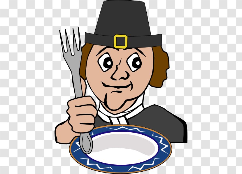 Hunger Royalty-free Clip Art - Hat - Free Pilgrim Clipart Transparent PNG