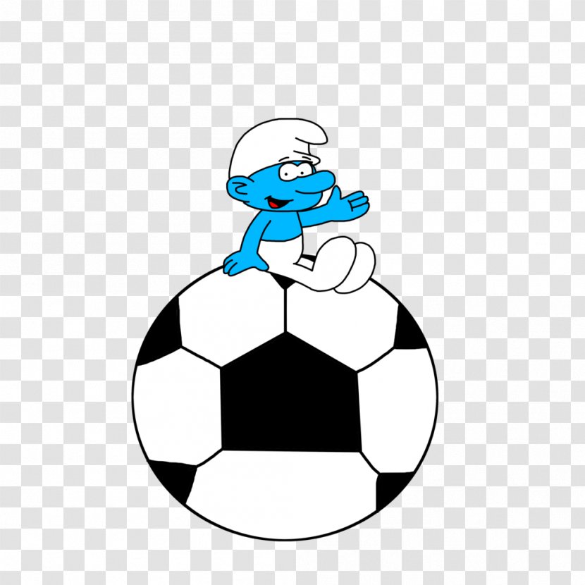 Clip Art Cartoon Line Character Fiction - Fictional - Cleat Kicking Soccer Ball Transparent PNG