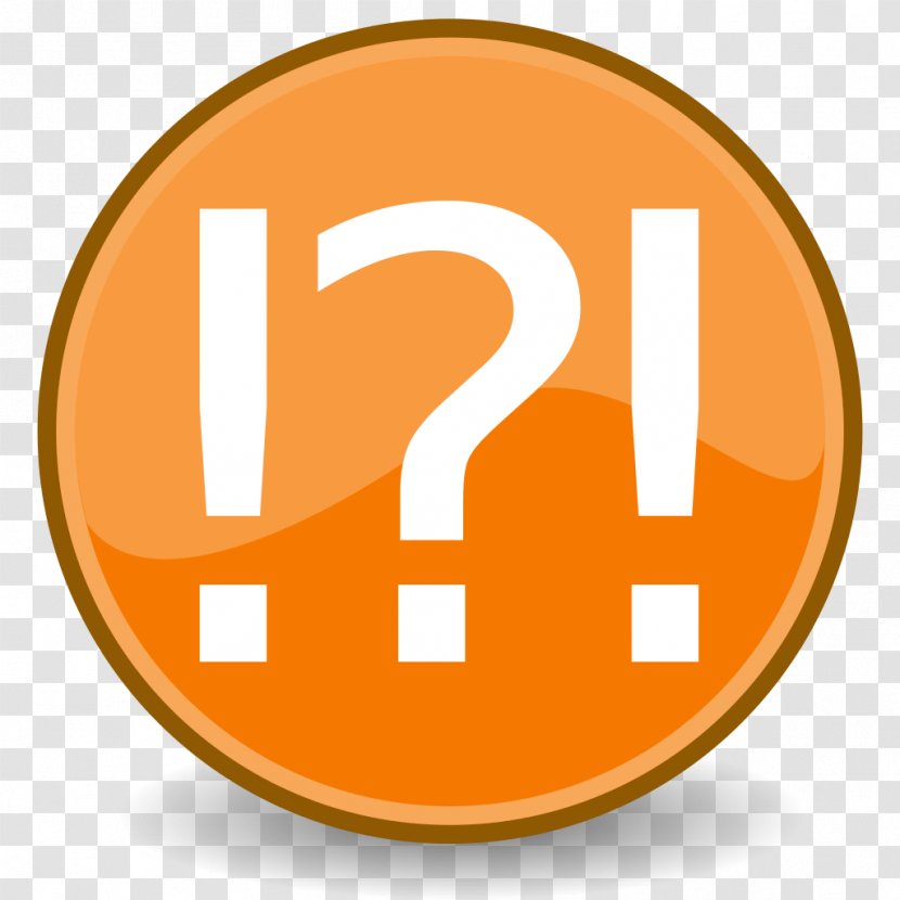 Tango Desktop Project Question Mark - Rhetorical - Emblema Transparent PNG