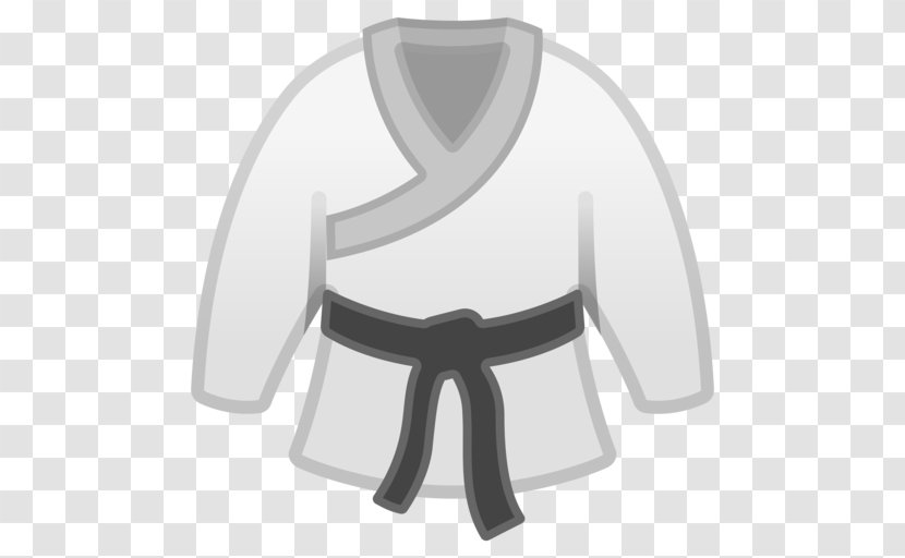 Emoji Martial Arts Sport Keikogi Judo - Finger - Kimono Vector Transparent PNG