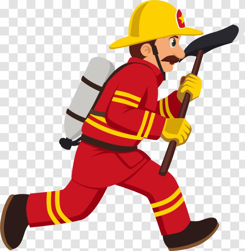 Firefighter Cartoon Royalty-free Illustration - Stockxchng - Fireman Transparent PNG
