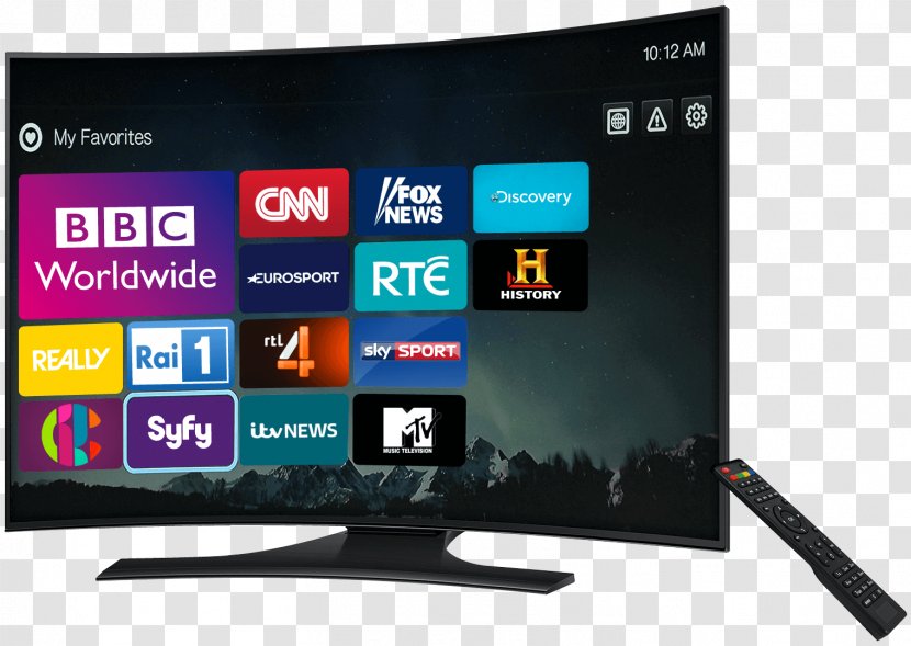 Streaming Television Smart TV Freeview Media - Electronics Accessory - Banner Silver Transparent PNG