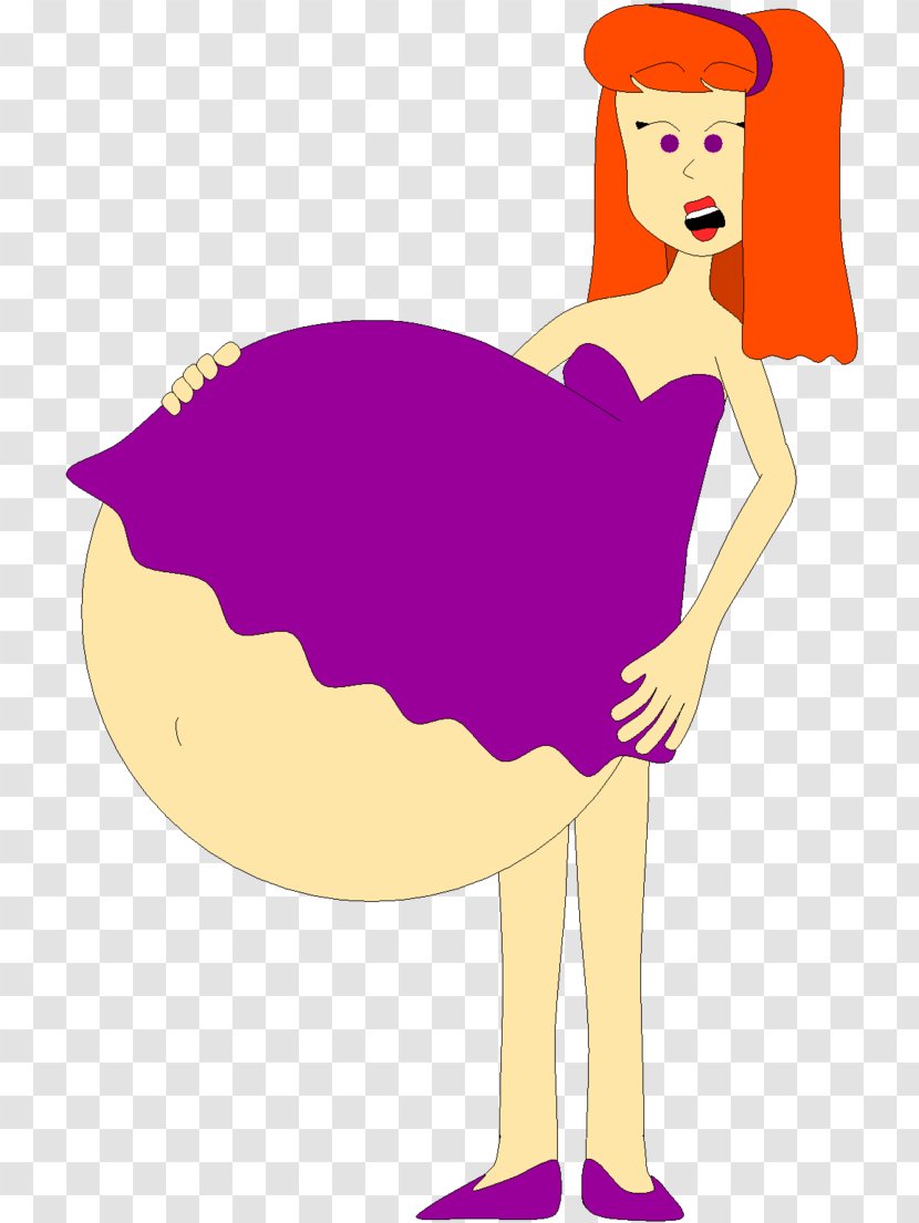 Art Pregnancy Female Childbirth - Frame - Scooby Doo Transparent PNG