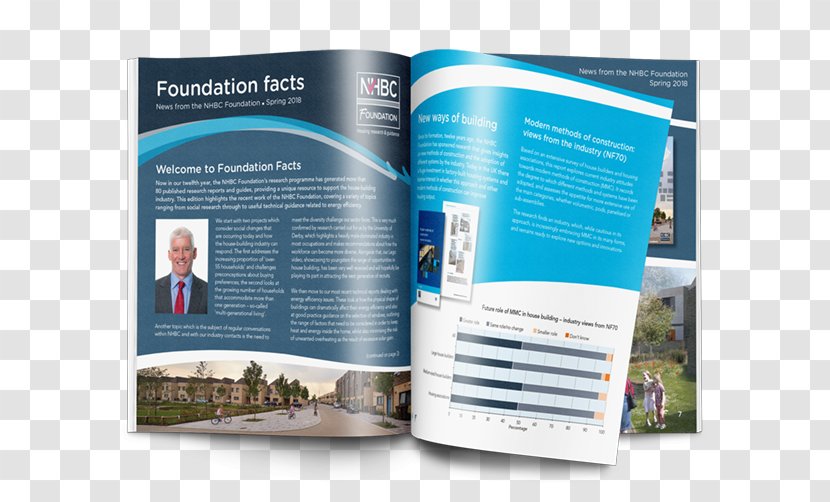 National House Building Council Futures Studies - Future - Brochure Mockup Transparent PNG